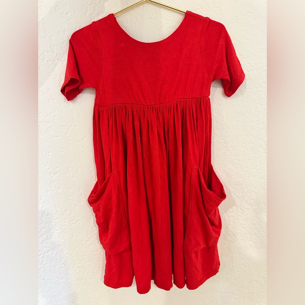 Remie Girl Red Dress | 4T